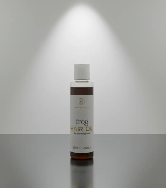 DBR Cosmetics Frog Hair Oil – For Rapid Natural Hair Growth & Regrowth | Daily Herbal Treatment