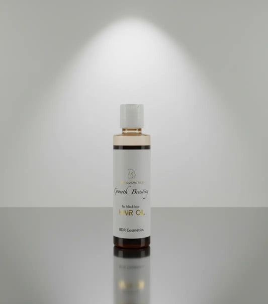 DBR Cosmetics Growth Boosting Hair Oil – For Black Hair | Restores Shine & Promotes Rapid Growth