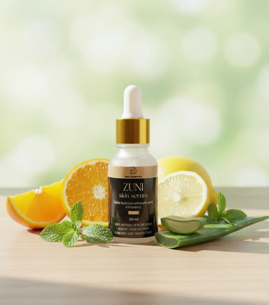 DBR Cosmetics Zuni Skin Serum – With Vitamin C, Retinol & AHA | 100% Natural Anti-Aging & Brightening Formula