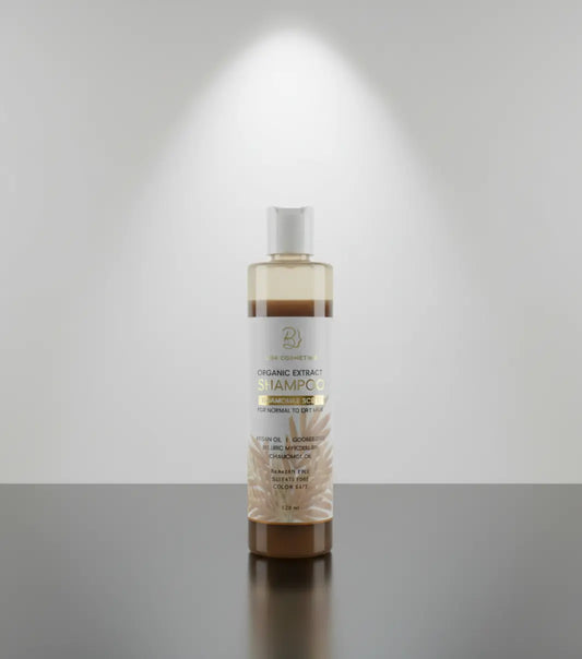 DBR Cosmetics Organic Extract Shampoo – Sulfate & Paraben Free with Argan Oil & Gooseberry (120ml) | For Normal to Dry Hair